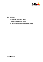 Axis Q6074 PTZ User Manual