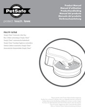 Petsafe Simply Clean PAL19-16768 Product Manual