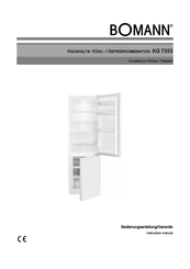 BOMANN KG 7353 Instruction Manual