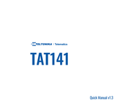 Teltonika TAT141 Quick Manual