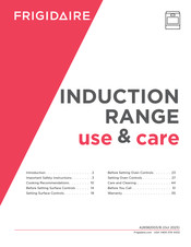 Frigidaire PCFI3080AF Use & Care Manual