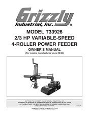 Grizzly T33926 Owner's Manual