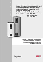 lapesa GX6 DEC400/HI Installation And Usage Instructions
