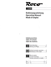 roco 23309 Operating Manual