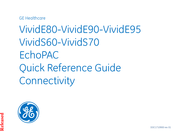 GE VividE80 Quick Reference Manual