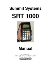 Summit Systems SRT 1000 Manual