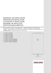 STIEBEL ELTRON SH 100 A 2,0 230 Manual, Operation And Installation