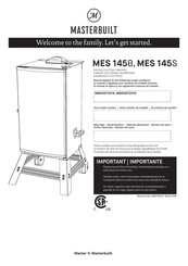 Masterbuilt MES 145S Instructions Manual
