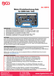 BGS technic 62614 Instructions Manual