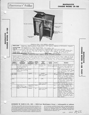 Howard PHOTOFACT MAGNAVOX CR-188 Manual