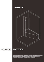 RIHO SCANDIC NXT X500 Installation Manual