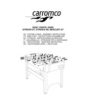 Carromco STRIKER-XB Assembly Instructions Manual