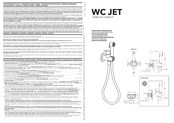 Cristina WC JET CRIWJ670 Installation Instructions