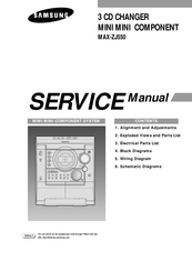Samsung MAX-ZJ550 Service Manual