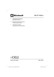 EINHELL 45.144.25 Operating Instructions Manual
