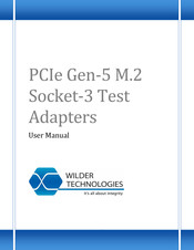 Wilder Technologies PCIEG5-M2-TPA3-CLB User Manual