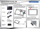 Durabook R8 Quick Start Manual