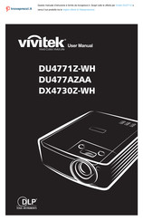 Vivitek DU4771Z-WH User Manual