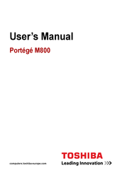 Toshiba Portege 6545A User Manual