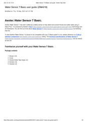 Aeotec ZWA018 User Manual