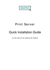 Digitus dn13006w Quick Installation Manual