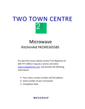 KitchenAid KCMS1655 Use & Care Manual