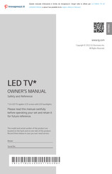 LG NANO 78 Owner's Manual