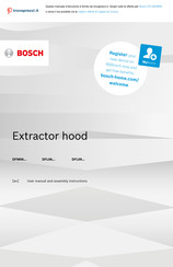 Bosch DFL06 Series User Manual And Assembly Instructions