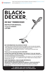 Black & Decker CS1840 Instruction Manual