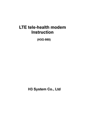 H3 System H3G-980 Instructions Manual