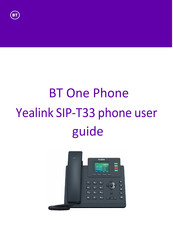 Yealink SIP-T33 User Manual