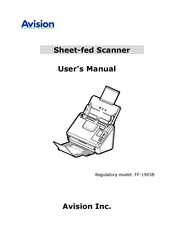 Avision FF-1905B User Manual