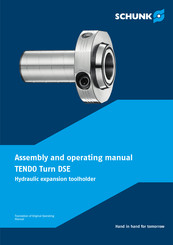 SCHUNK TENDO Turn DSE Assembly And Operating Manual