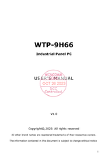 Wincomm WTP-9H66 User Manual