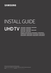 Samsung HG50AJ690YK Install Manual