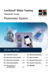 Tintometer Lovibond MD 6x0 Instruction Manual