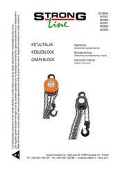 Strong line XK3000 Instruction Manual