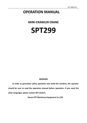 SPT SPT299-CZ-02 Operation Manual
