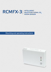 Sentera Controls RCMFG-3 Mounting And Operating Instructions