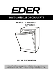EDER ELVFS10W-11 Manual