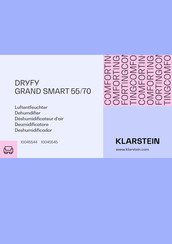 Klarstein DRYFY GRAND SMART 70 Manual
