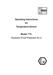 Kobold TTL Operating Instructions Manual