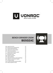 VONROC BG502AC Original Instructions Manual