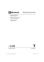 EINHELL 45.140.14 Operating Instructions Manual