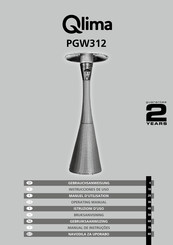 Qlima PGW312 Operating Instructions Manual