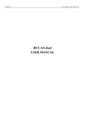 Tektino RCC-6S-dual User Manual