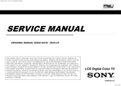 Sony BRAVIA KD-32W830K Service Manual