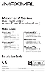 Altronix Maximal75V Installation Manual