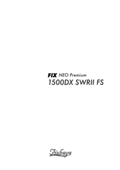 Fisheye FIX NEO Premium 1500DX SWRII FS Manual