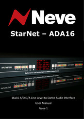 Neve StarNet-ADA16 User Manual
